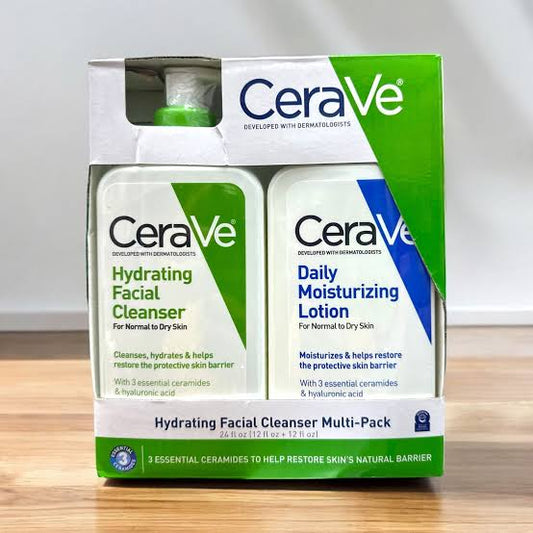 CeraVe Daily Moisturizing Lotion & Hydrating Cleanser Multi pack