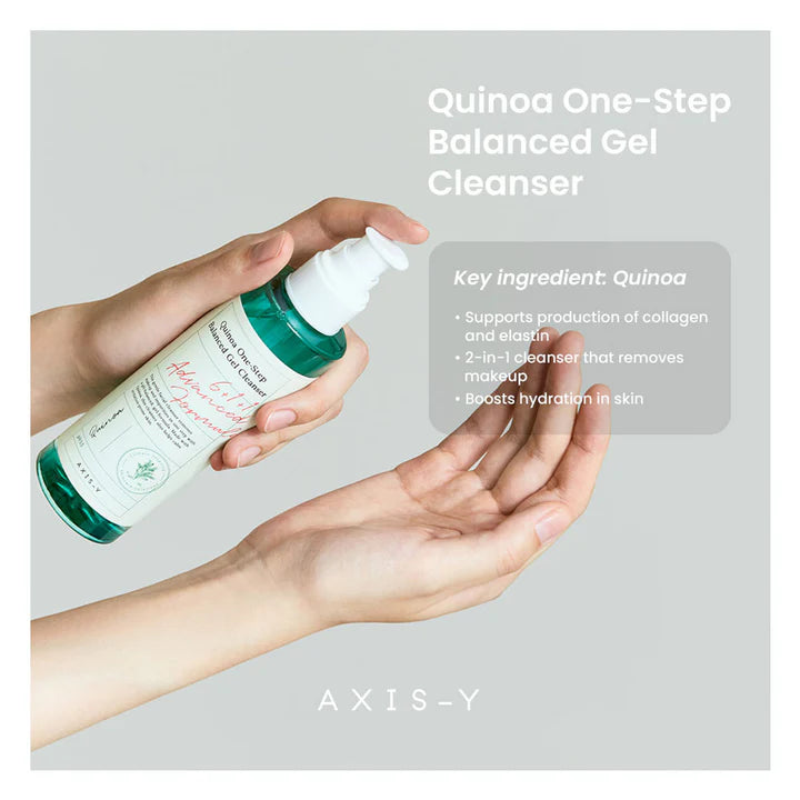 Axis-Y Quinoa One Step Balanced Gel Cleanser