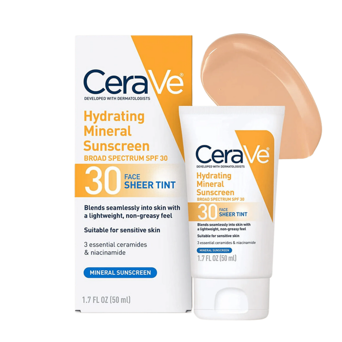 Cerave Hydrating Mineral Sunscreen SPF 30