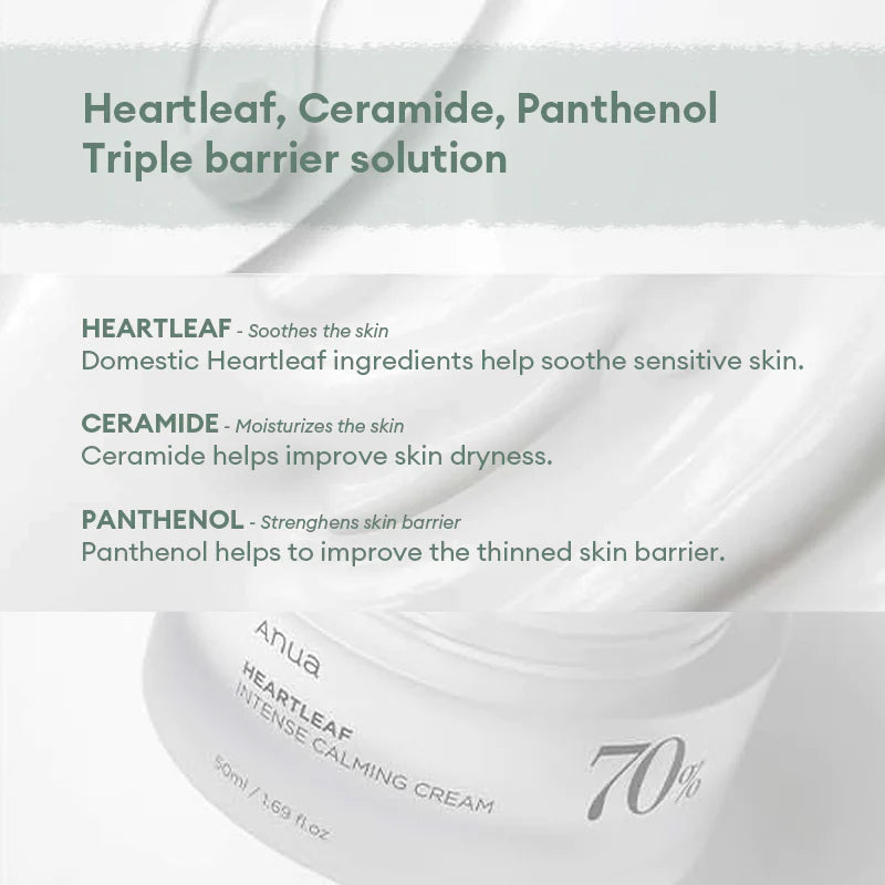 Anua Heartleaf Intense Calming Cream